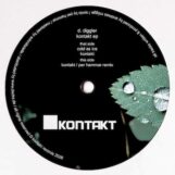 D. Diggler: <br>Kontakt EP — incl. remix par Per Hammar [12", vinyle vert clair]