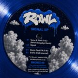 Rowl: <br>Signal EP [12", vinyle bleu]
