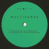 Crimi, Alessandro: <br>Multiverse EP [12", vinyle marbré bleu-vert]