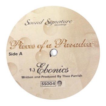 Parrish, Theo: Pieces Of A Paradox: Ebonics / Dusty Cabinets [12"]