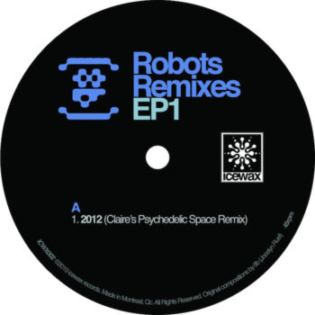8B: Robots Remixes EP1 [12" bleu]