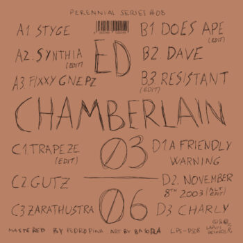 Chamberlain, Ed: 03/06 [2xLP, vinyle marbré]
