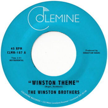 Winston Brothers: Winston Theme / Boiling Pot [7", vinyle orange clair]