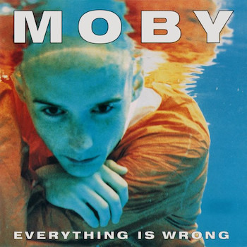 Moby: Everything Is Wrong [LP, vinyle bleu clair]