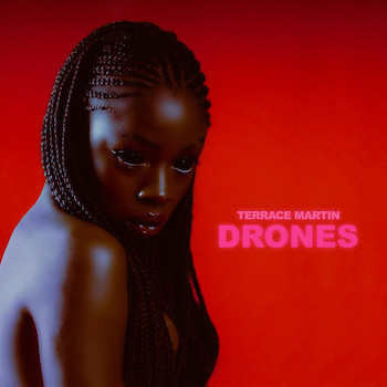 Martin, Terrace: Drones [LP, vinyle rouge]