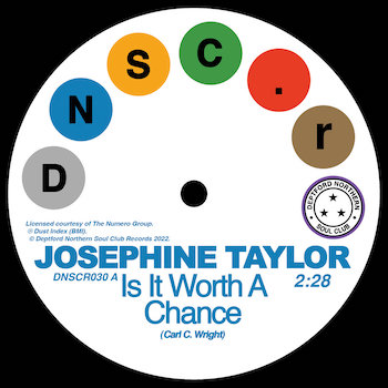 Taylor, Josephine / Krystal Generation: Is It Worth A Chance / Satisfied [7"]
