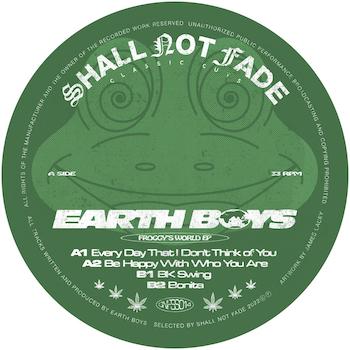 Earth Boys: Froggy's World EP [12", vinyle vert]