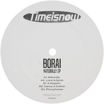 Borai: Naturally EP [12", vinyle rouge opaque]