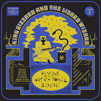 King Gizzard And The Lizard Wizard: Flying Microtonal Banana — édition 'golden rattlesnake' [LP, vinyle coloré]