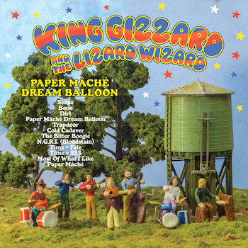 King Gizzard And The Lizard Wizard: Paper Mâché Dream Balloon + instrumentals [2xLP, vinyle coloré]