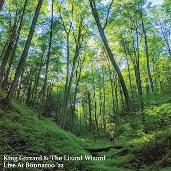 King Gizzard And The Lizard Wizard: Live At Bonnaroo '22 [LP, vinyle orange en forme de scie ronde]