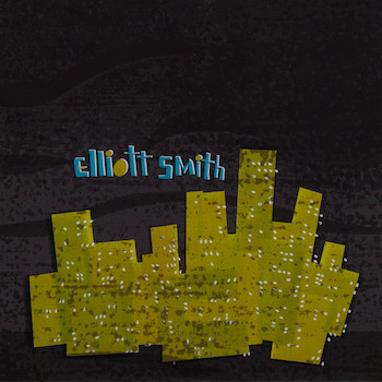 Smith, Elliott: Pretty (Ugly Before) [7", vinyle moitié-moitié; vert menthe et bleu royal]