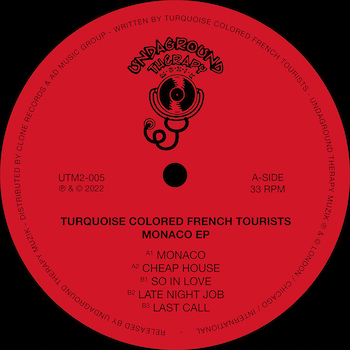 Turquoise Colored French Tourists: Monaco EP [12"]