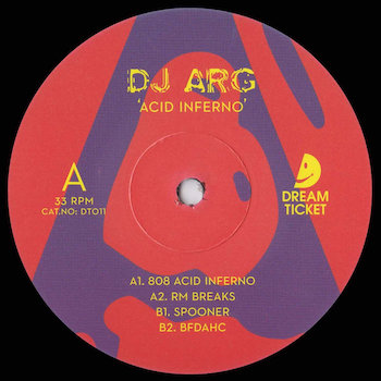 DJ Arg: Acid Inferno EP [12"]