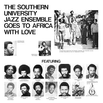 Southern University Jazz Ensemble, The: Goes To Africa With Love [2xLP]