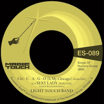 Light Touch Band: Chi - C - A - G - O (Is My Chicago) / Sexy Lady [7", vinyle jaune clair]