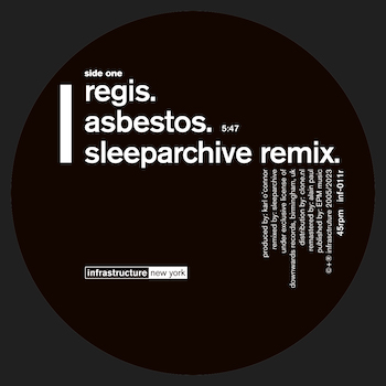 Regis / Re:Group: Asbestos (Sleeparchive Remix) / Left [12"]