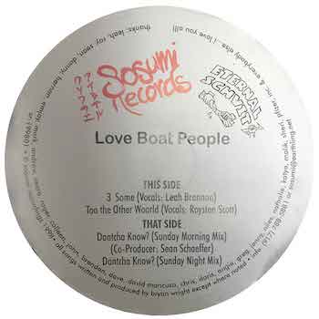 Love Boat People: 3 Some [12"]
